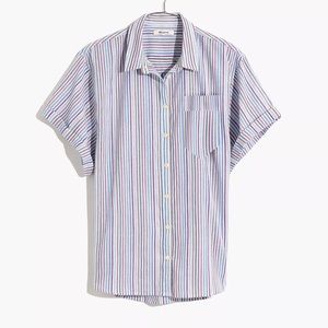 Madewell Rainbow Striped Shirt